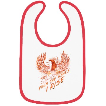 Discover From The Ashes I Rise Motivational Phoenix Bibs