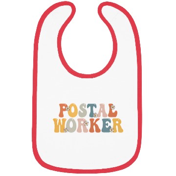 Discover Postal Worker Delivery Service Post Office Mail Bibs