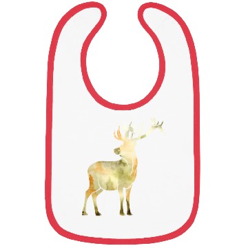 Discover Cute Hello Fall Deer Autumn Lover Animal Leaf Bibs