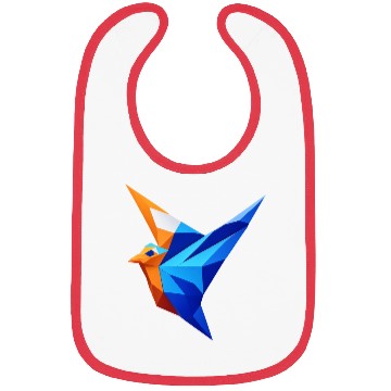 Discover Tangram Bird Bibs