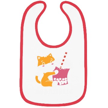 Discover Bubble Milk Boba Tea Tapioca Pearls Lover Funny Bibs