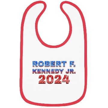 Discover Robert F Kennedy Jr 2024 Stars And Stripes Red Bibs