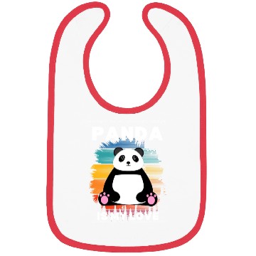 Discover Panda Lover Bibs