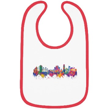 Discover Kyiv Ukraine Watercolor y Line Bibs
