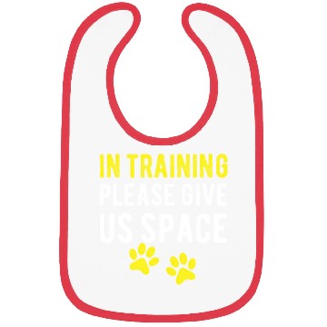 Discover Dog Trainer In Training Please Give Us Bibs