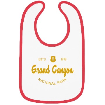 Discover Grand Canyon National Park Script Style Bibs