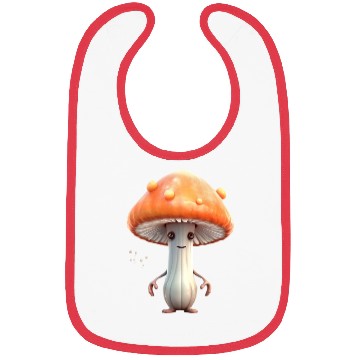 Discover Sweet Mushroom Leander Bibs