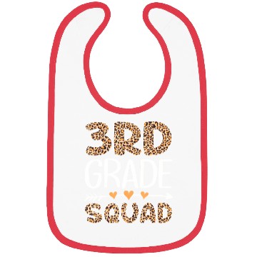 Discover Back To School Third Grade 3rd Grade Squad Bibs