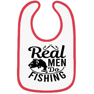 Discover Real Men Do Fishing Bibs