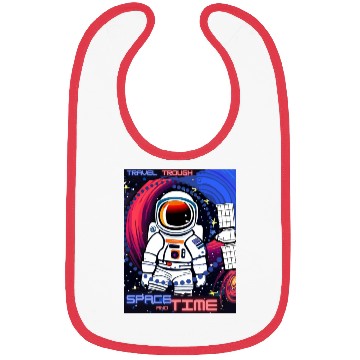 Discover Astronaut Space and Time Bibs