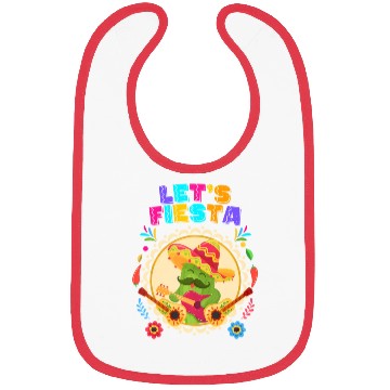 Discover Lets Fiesta Cinco De Mayo with Guitar Cactus Bibs