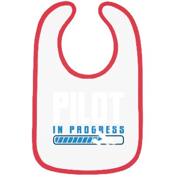 Discover Pilot In Progress Plane Aircraft Student Pilot Bibs