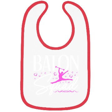 Discover Baton Squad Baton Twirler Majorette Dance Bibs