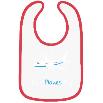 Discover How Planes Fly Aerospace Engineering Aviation Bibs