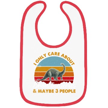 Discover Style Sunset Brontosaurus Bibs