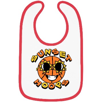 Discover Basketball Gift: Sunset Hoops Bibs