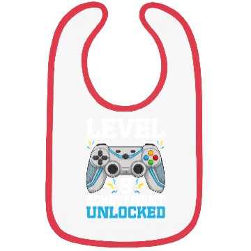 Discover Nine 9Yr Bday Son Gamer 9Th 9 Bibs