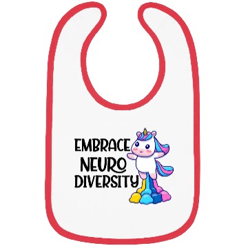 Discover embrace neurodiversity trending Bibs