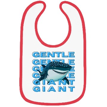 Discover whale shark the Gentlle Giiant Bibs