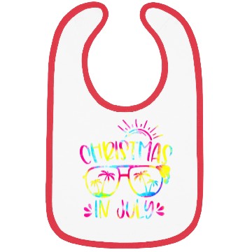 Discover Christmas In July Hawaiian Summer Vacation 2023 Bibs