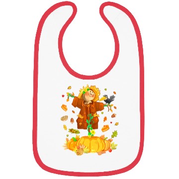 Discover Scarecrow Pumpkin Garden Hello Thanksgiving Bibs