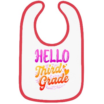Discover Hello third grade hear teacher student back to Bibs