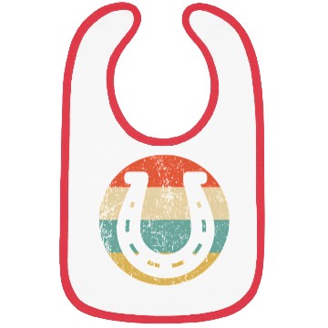 Discover Horseshoe Style Lucky Bibs