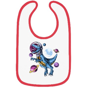 Discover Dinosaur Astronauts Science Fiction Science Bibs