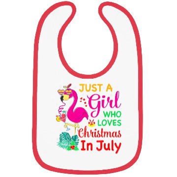 Discover Just A Girl Who Loves Christmas In July And Bibs
