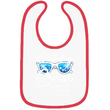 Discover Birthday Cruise Squad 2023 Vacation Bibs
