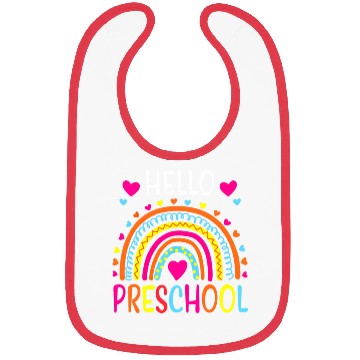 Discover Hello Preschool Back To School Pre-K Teacher Bibs