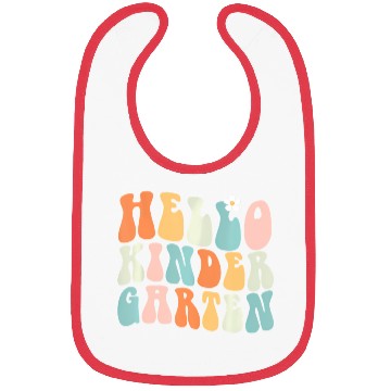 Discover Hello Kindergarten Teacher Team Back To School Bibs