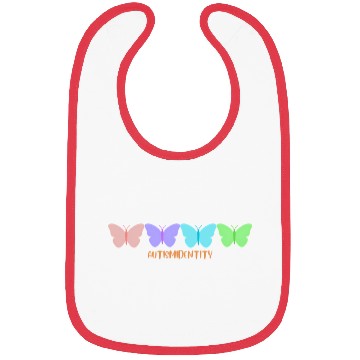 Discover Autism Identity Butterfly Bibs