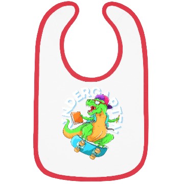 Discover Back to School Kindergarten Dinosaur Riding Bibs