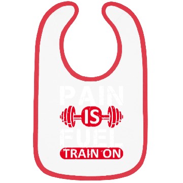 Discover Pain is fuel train on Bibs Design Gym Workout