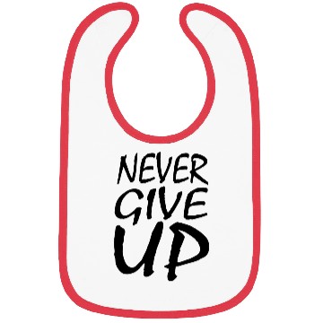 Discover Never Give Up Bibs