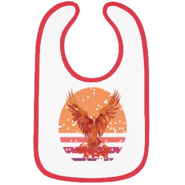 Discover Firebird Fantasy Fire Phoenix Rise From Ashes Bibs