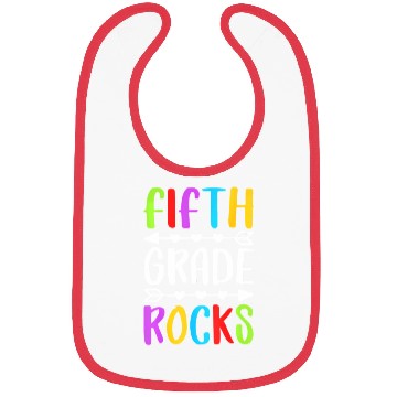 Discover Fifth Grade Rocks 5th Grade Back To School Bibs