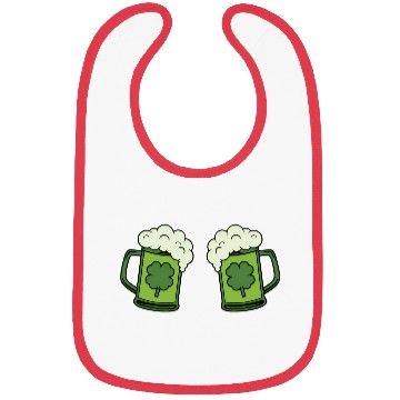 Discover Drinking Green Beer Boobs Shamrock Irish Patric Bibs