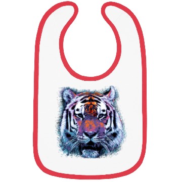 Discover Tiger Face Pop Bibs