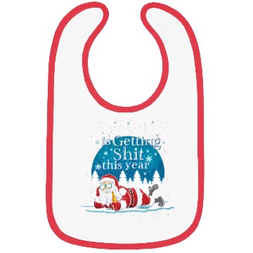 Discover Santa 2020 Claus Ugly Bad Santa Bibs