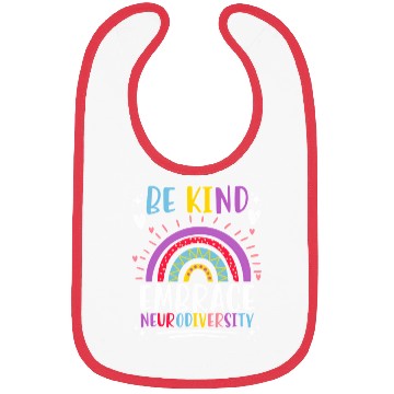 Discover Be Kind Embrace Neurodiversity Awareness Bibs