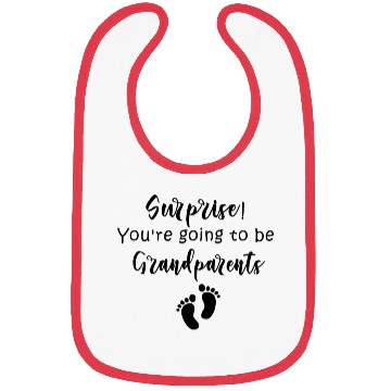 Discover Surprise You re going to be Grandparents Bibs
