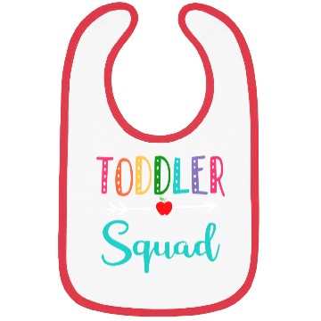 Discover Toddler Squad Teacher Back To School Bibs