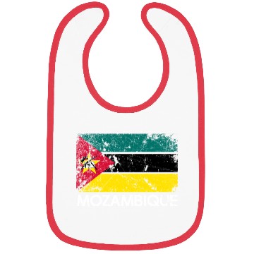 Discover Mozambican Flag Made In Mozambique Bibs