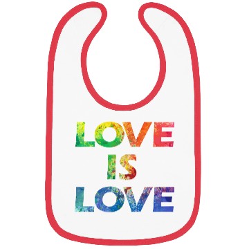 Discover LOVE IS LOVE Bibs