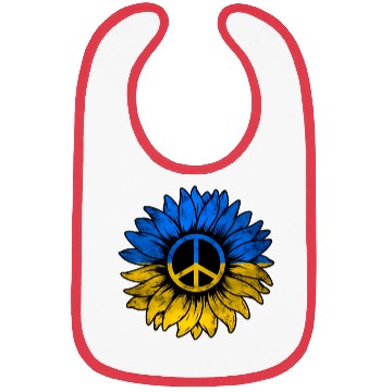 Discover Ukrainian Flag Ukraine Flag Sunflower Bibs