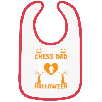 Discover Chess Halloween Trick Or Treat Chess Board Game Bibs