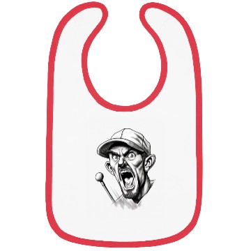 Discover Golfer Golf Player Golfing Men Bibs