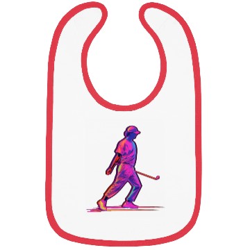 Discover Golfer Golf Player Golfing 80s 90s Retro Bibs
